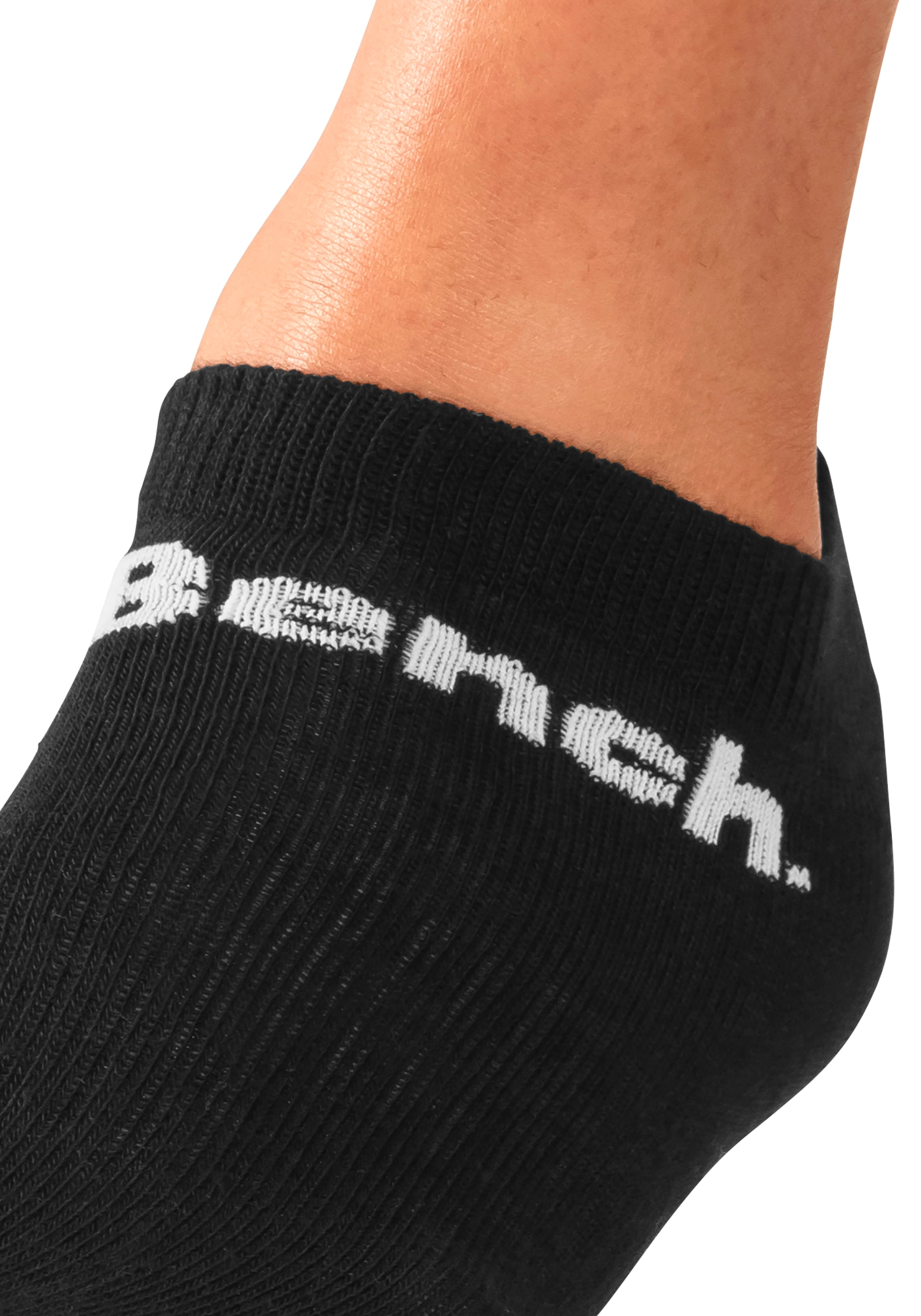 Bench. Sportsocken, (Packung, 12 Paar), Sneakersocken mit klassischem Logoschriftzug