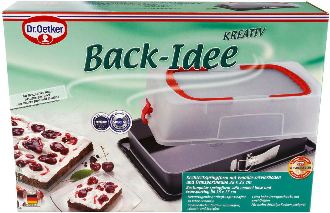 Dr. Oetker Backform »Kreativ«, mit Emailboden und Haube günstig online kaufen