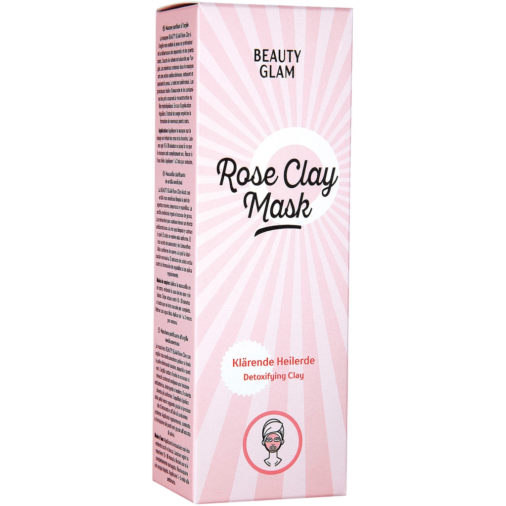 BEAUTY GLAM Gesichtsmaske »Beauty Glam Rose Clay Mask«