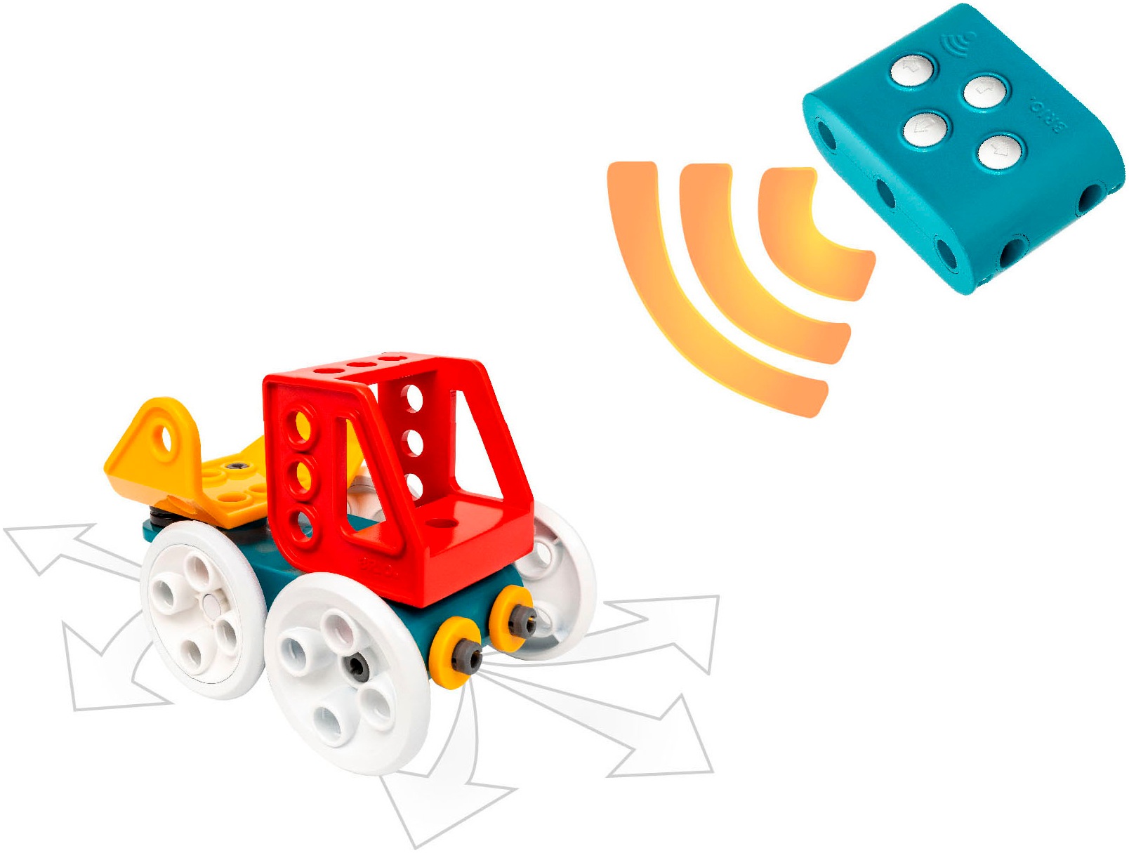 BRIO® RC-Auto »BRIO Builder - Auto mit Fernsteuerung«