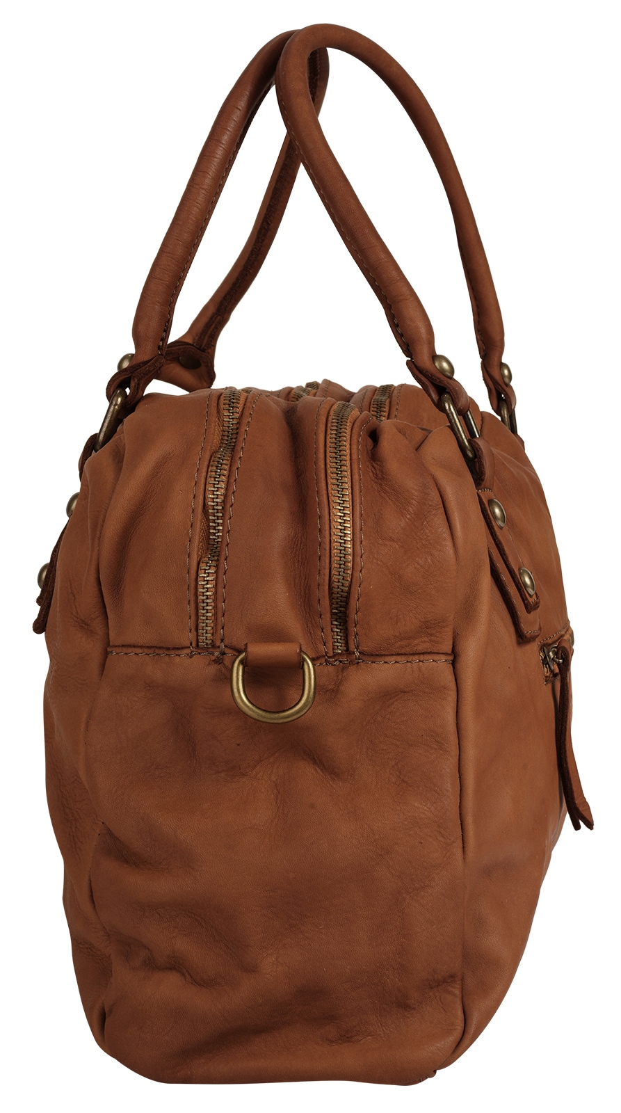 Samantha Look Shopper, echt Leder, Made in Italy