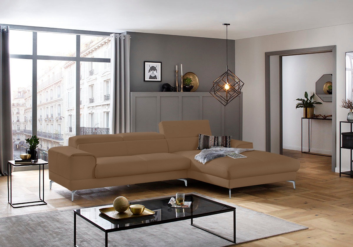 W.SCHILLIG Ecksofa »piedroo, Designsofa mit tollem Sitzkomfort, bequem und günstig online kaufen