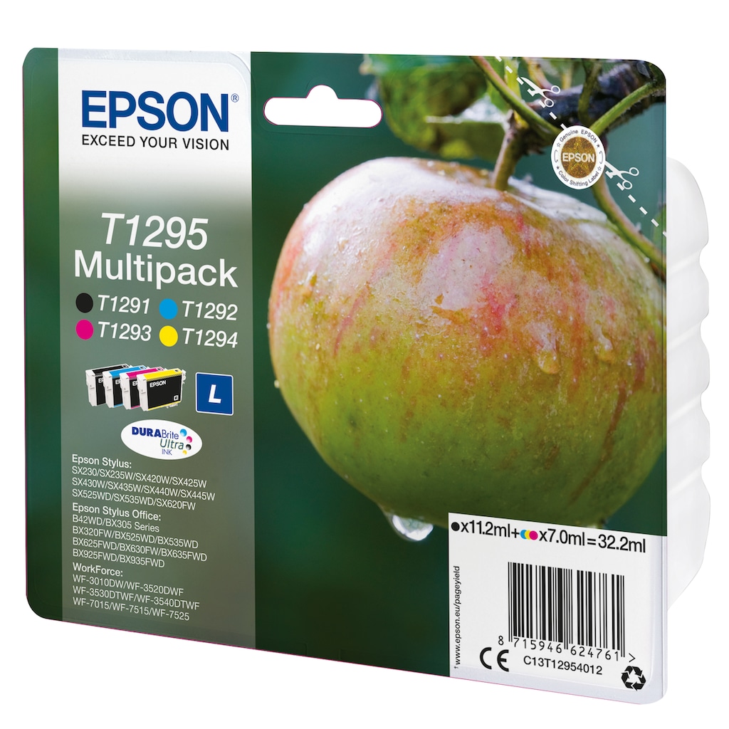Epson Tintenpatrone »Epson Apple Multipack 4 Farben T1295«