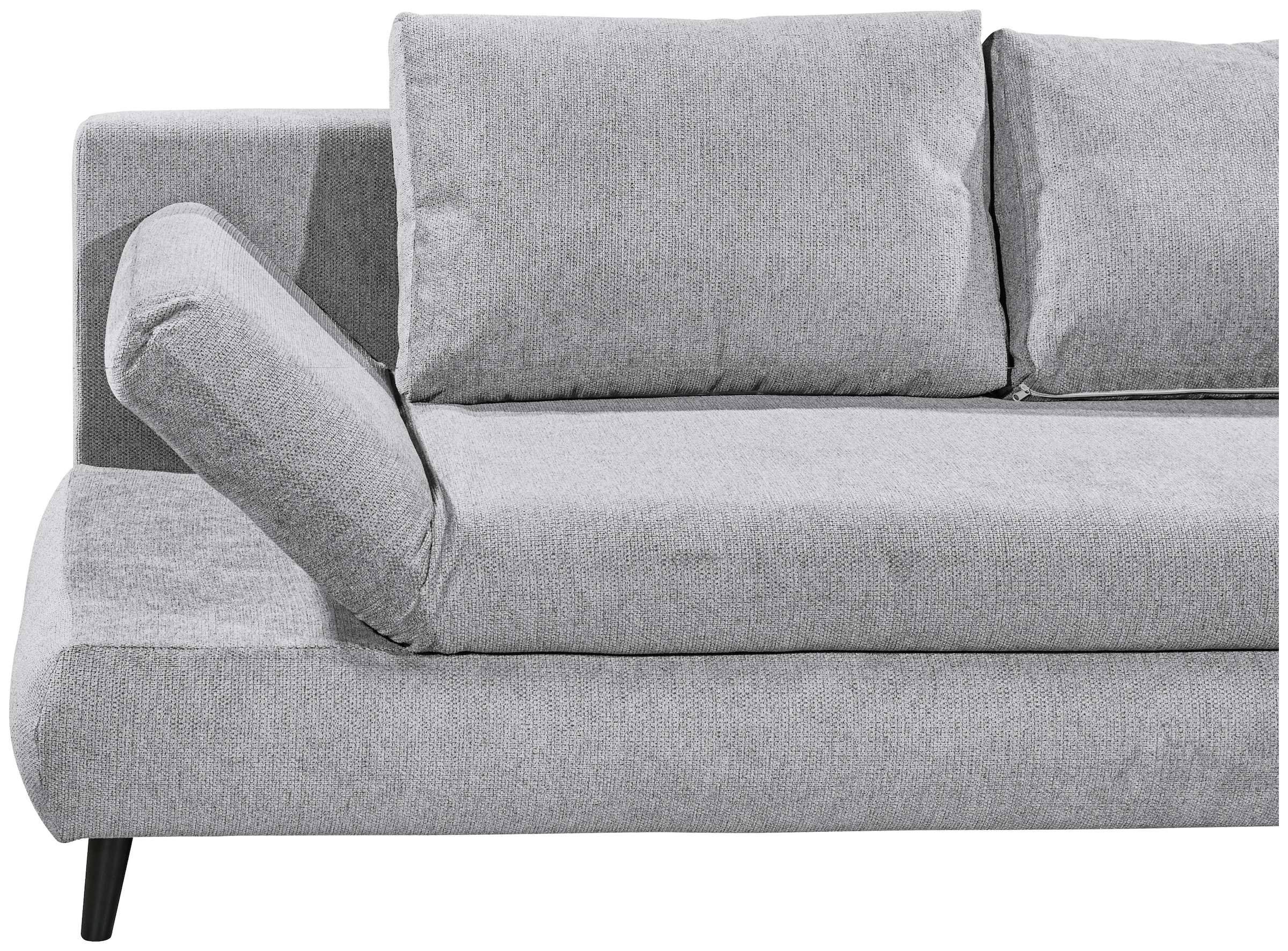 ED EXCITING DESIGN Schlafsofa »Sunny«, mit Bettfunktion, Armteilverstellung, Bettkasten sowie Rückenkissen