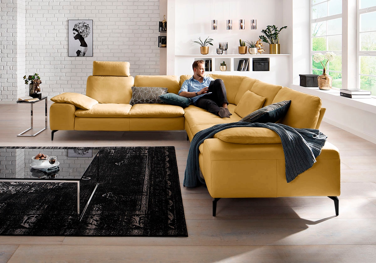 W.SCHILLIG Ecksofa »valentinoo, Designsofa, elegant und bequem, L-Form«, (S günstig online kaufen