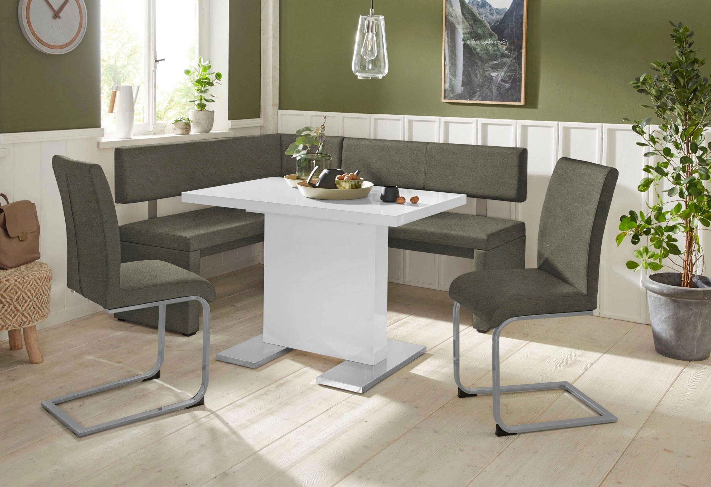 Home affaire Eckbank "Charissa" in 3 Größen, verschiedene Qualitäten günstig online kaufen