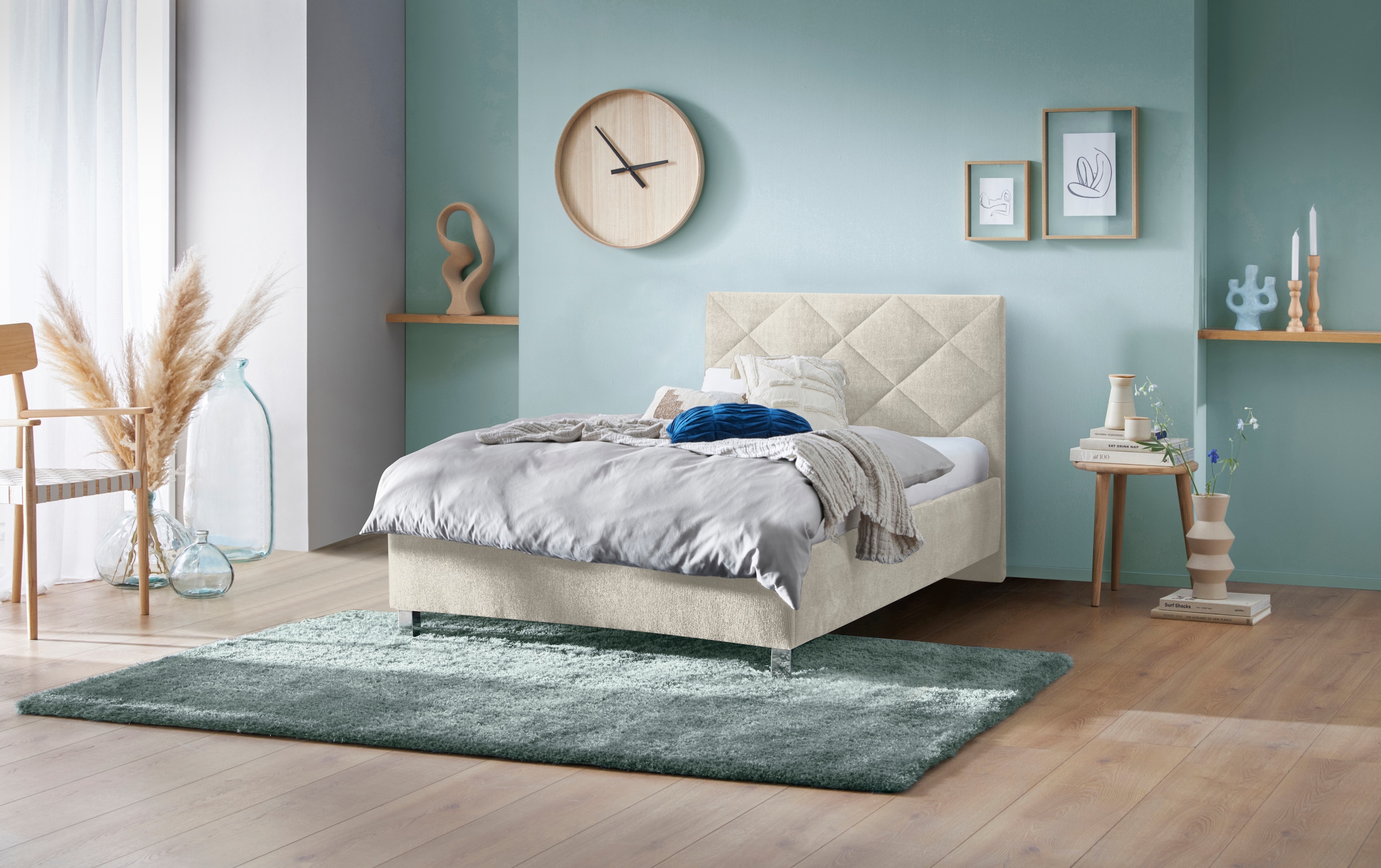 Westfalia Schlafkomfort Polsterbett Padua, mit Rautensteppung, günstig online kaufen