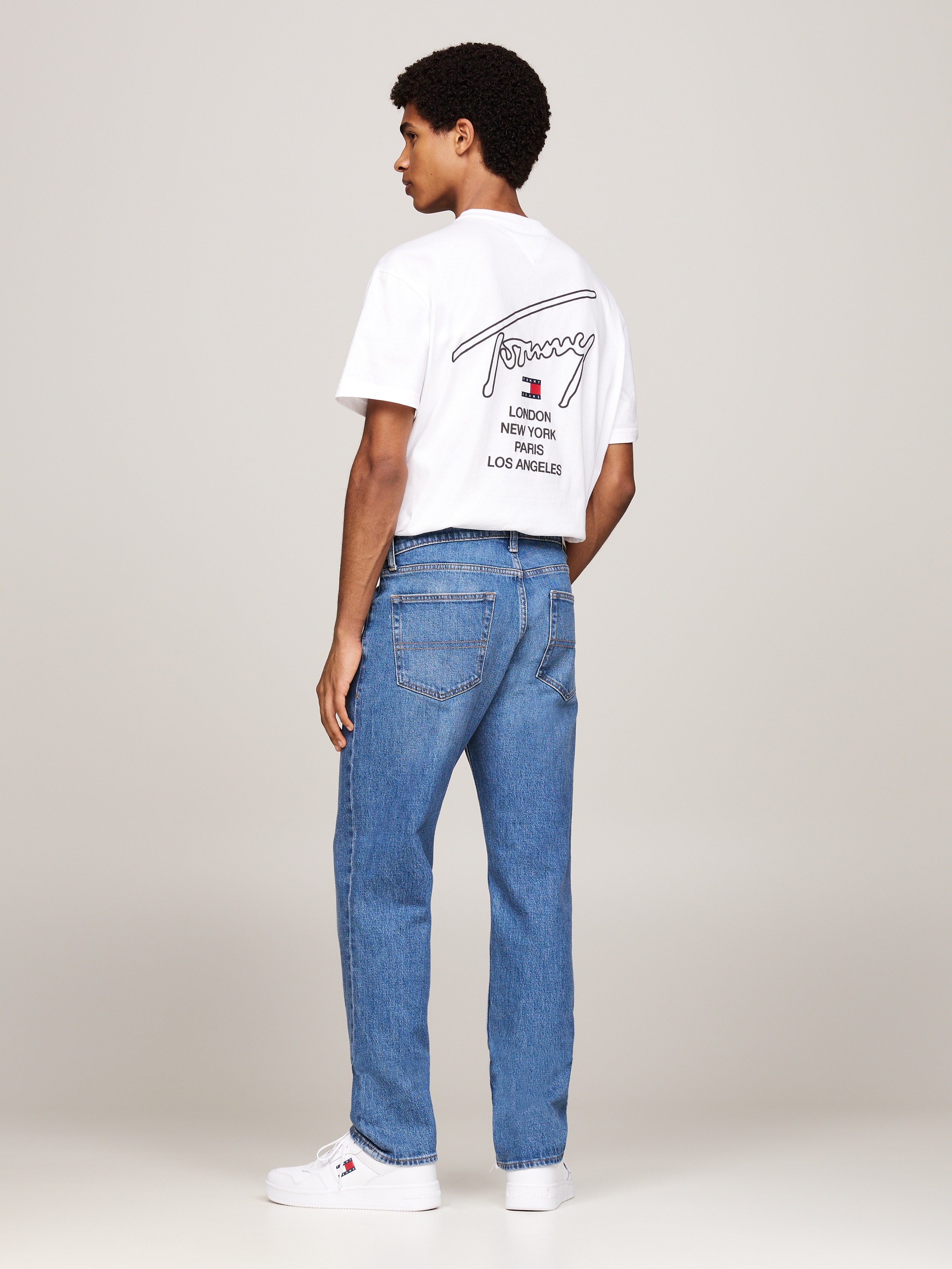 Tommy Jeans Slim-fit-Jeans »RYAN SLIM STRAIGHT«, mit Logoprägung
