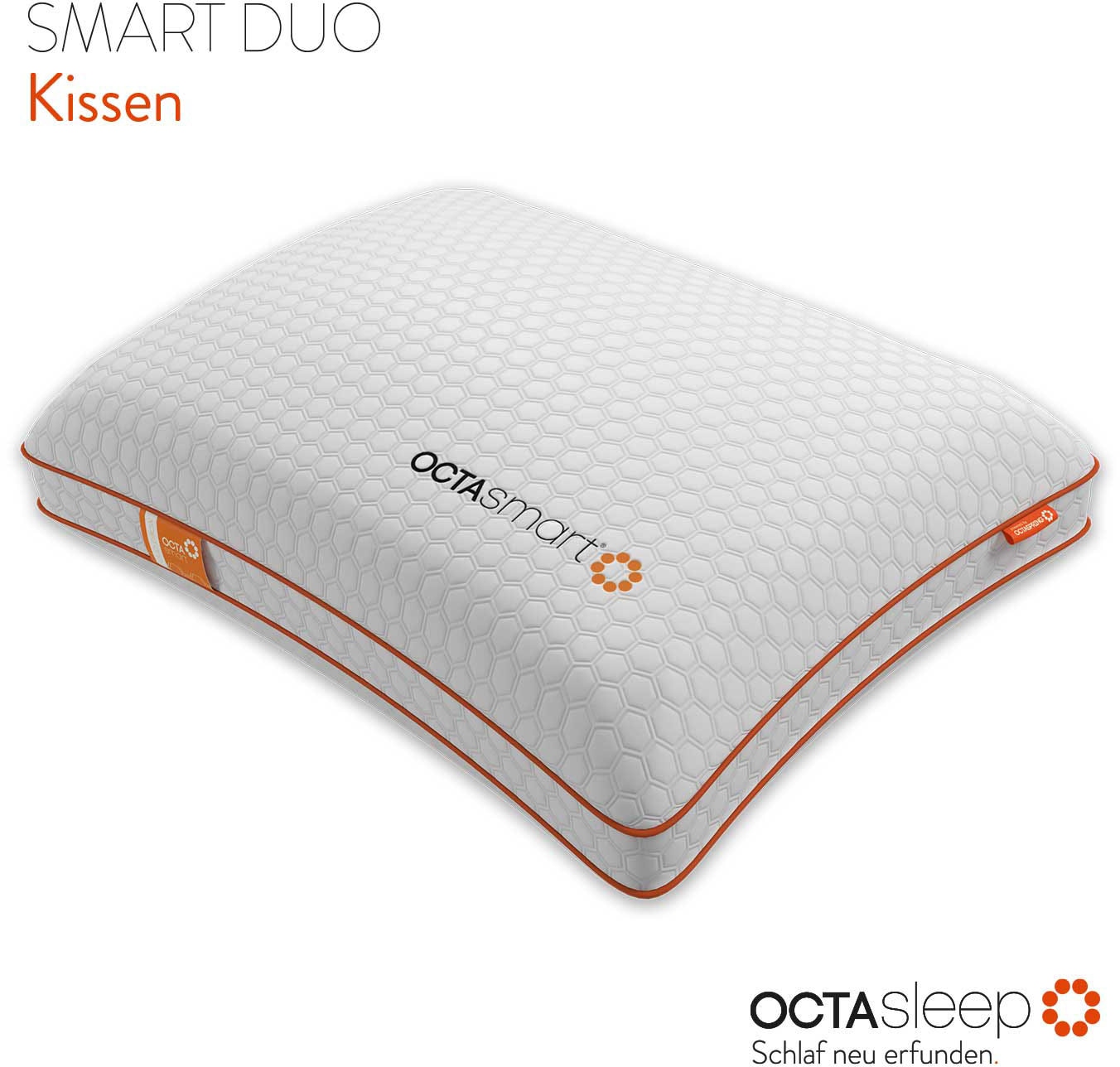 OCTAsleep 3-Kammer-Kopfkissen »Mehrkammerkissen« Füllung: 100% Polyester 1 günstig online kaufen