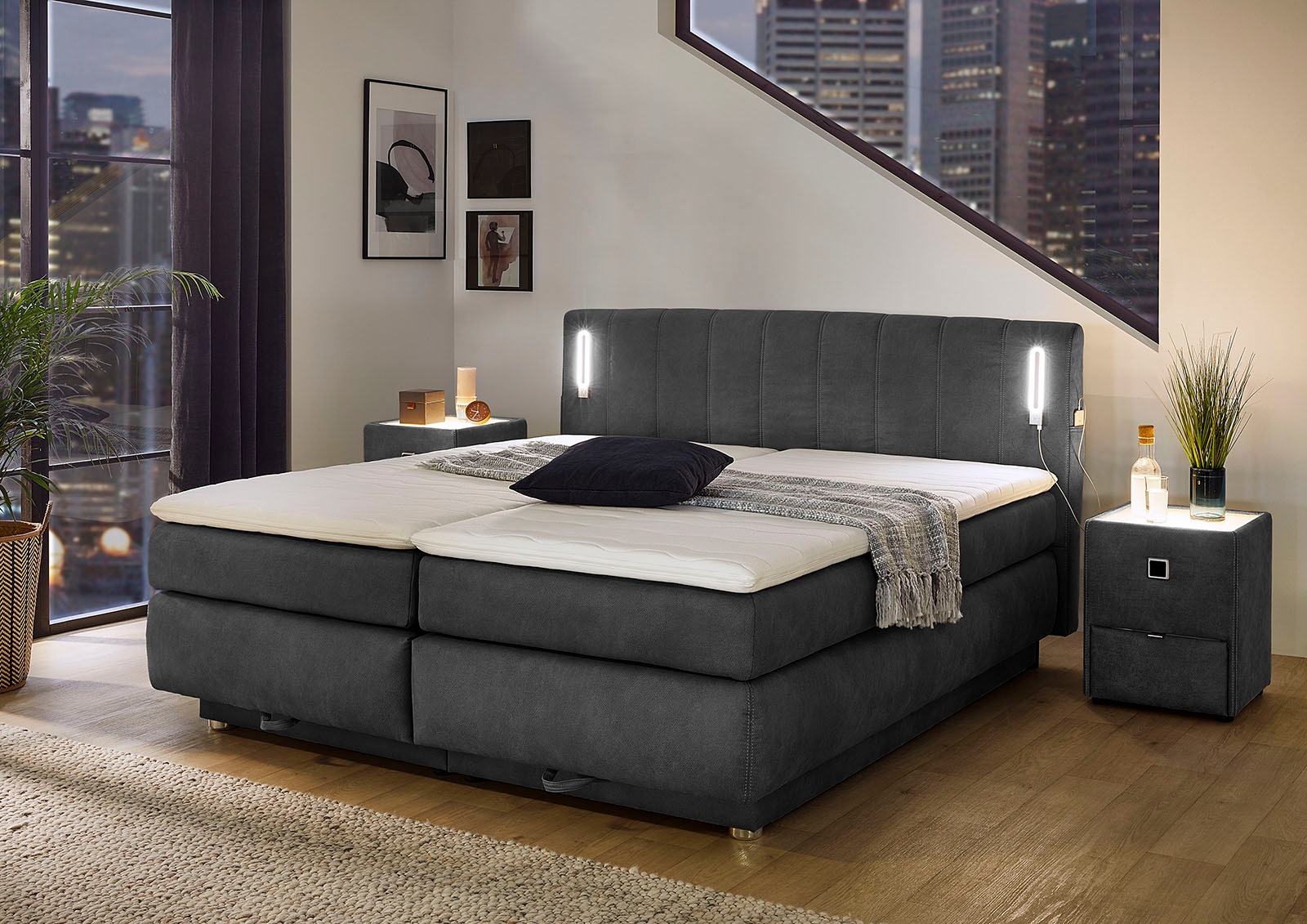 Jockenhöfer Gruppe Boxspringbett »Kati erhältlich in der Größe 180x200cm« m günstig online kaufen