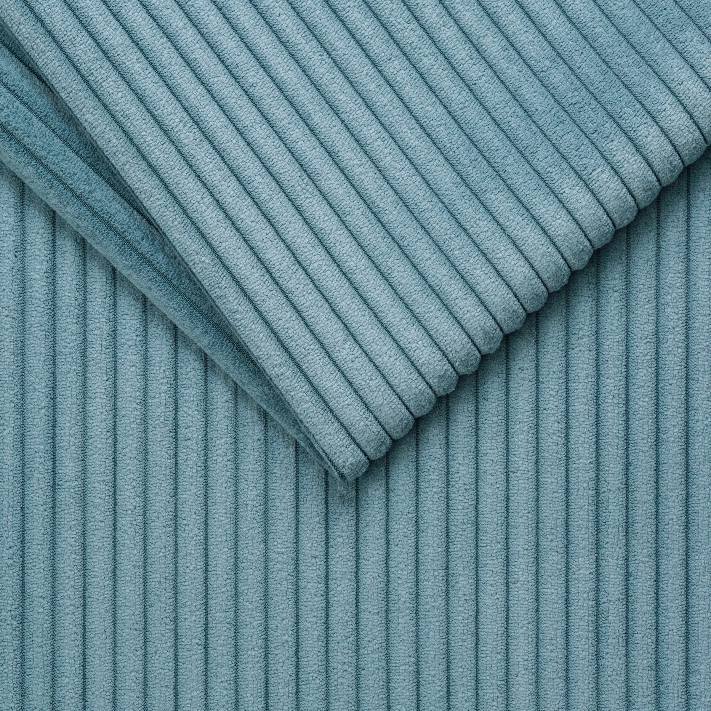 Trends by HG Ecksofa »Landau L-Form«, in Cord-Stoff mit Metallfuß