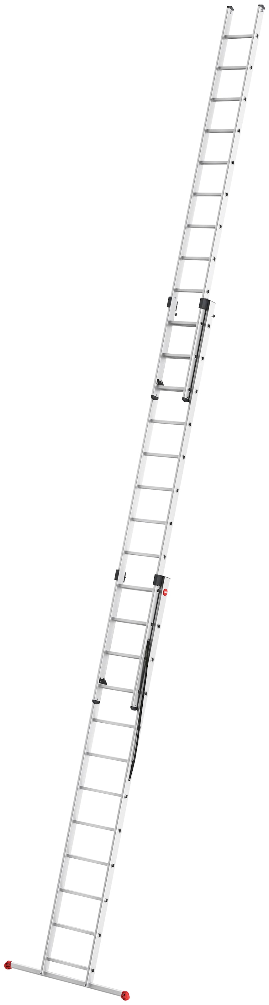 Hailo Vielzweckleiter »HobbyStep combi«, (Set), Aluminium Kombileiter 3-teilig 3x12 Sprossen