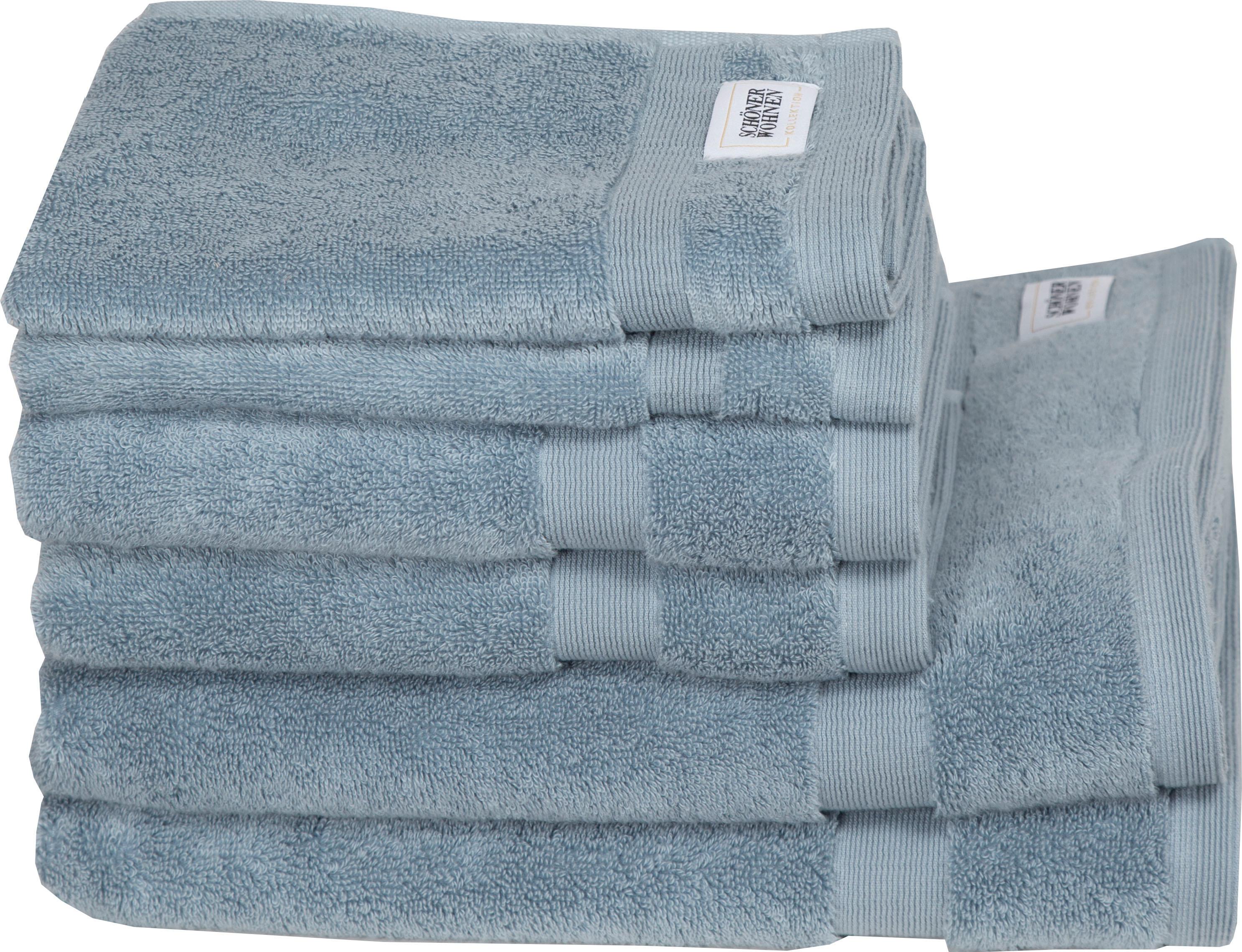 SCHÖNER WOHNEN-Kollektion Handtücher »Cuddly«, (2 St.), schnell trocknende  Airtouch-Qualität online bestellen