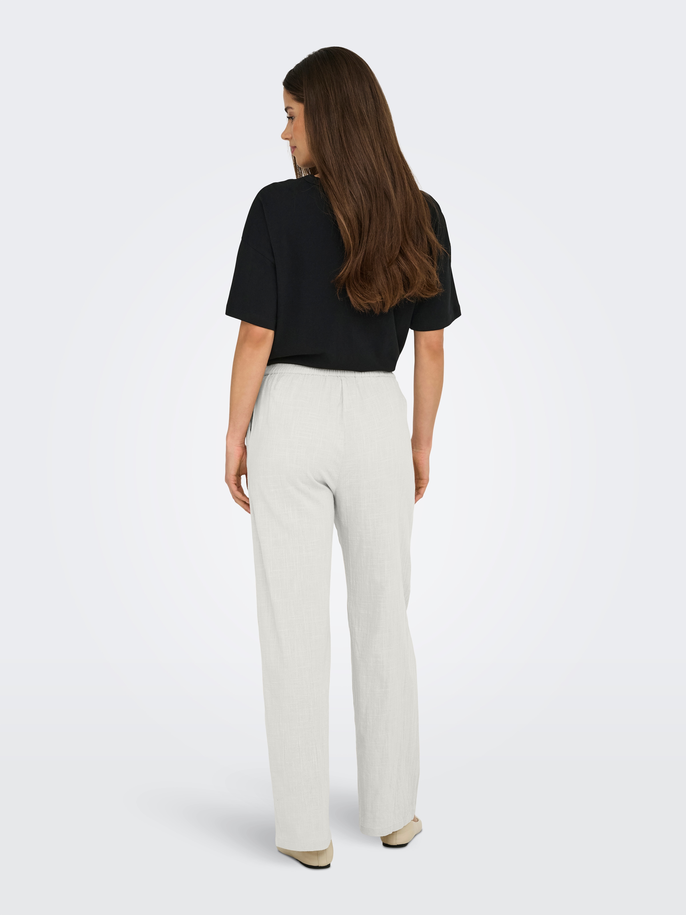 ONLY »ONLTIZANA COTTON LOOSE PANTS WVN NOOS«
