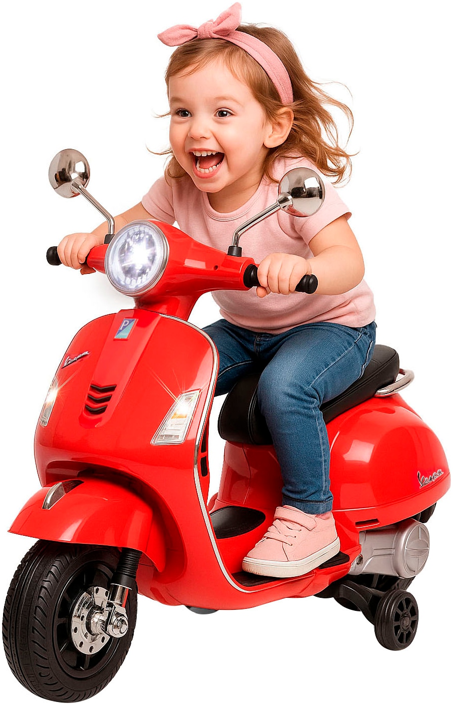 Jamara Elektro-Kinderroller »Ride-on Vespa GTS 125,  Li-Power 12.6« ab 3 Jahren bis 30 kg mit Licht- und Soundeffekten