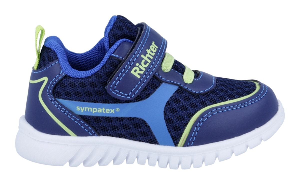 Richter Slip-On Sneaker »Wallaby«  Halbschuh, Klettschuh mit Gummizug, Größenschablone zum Download