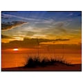 Artland Glasbild »Herrlicher Sonnenuntergang«, Sonnenaufgang & -untergang, (1 St.)
