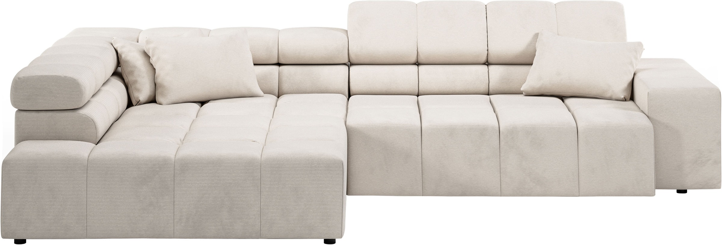 INOSIGN Ecksofa »Ancona incl. Kopfteilverstellung, OTTOs Choice, Breite 319 günstig online kaufen