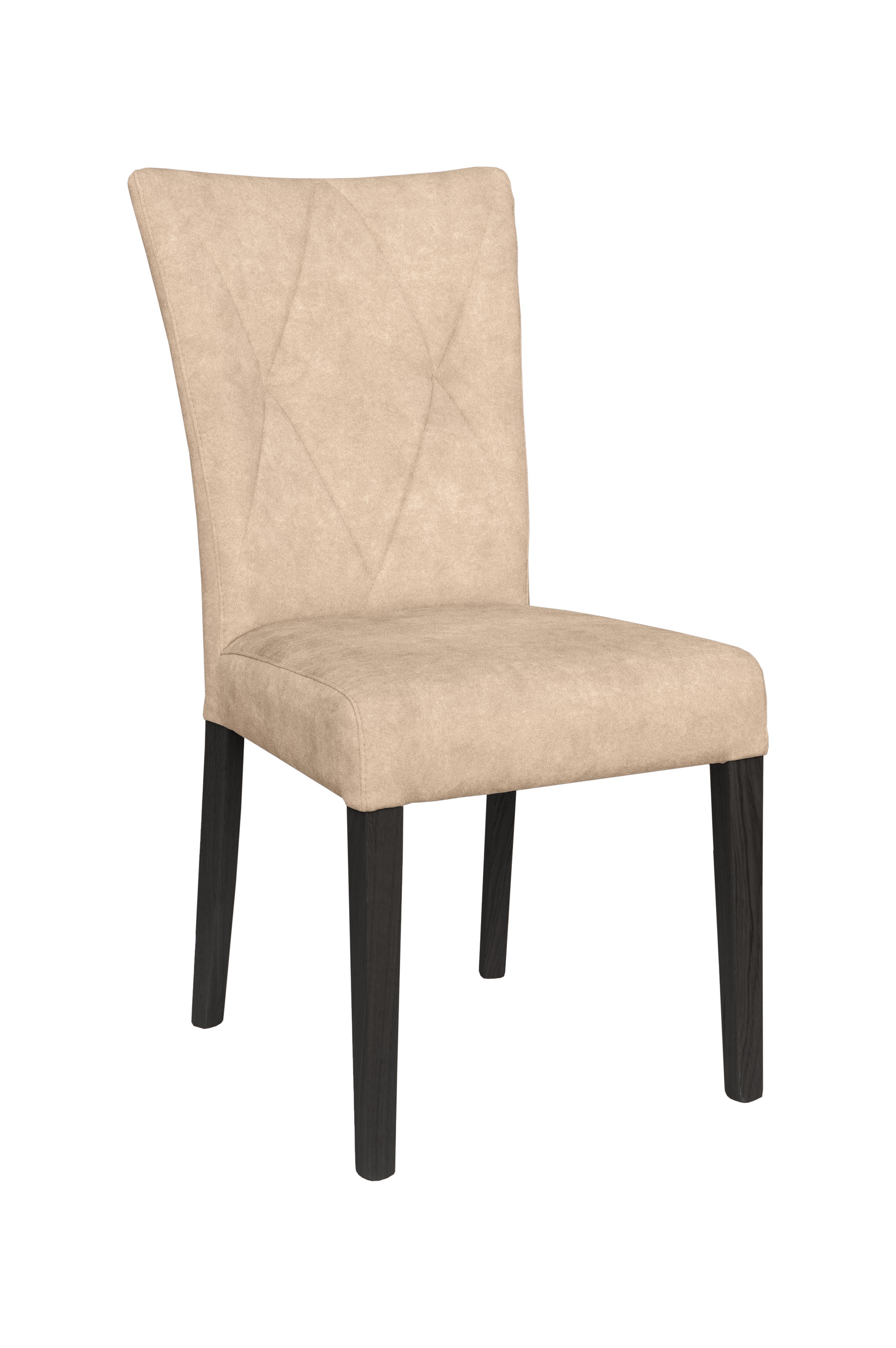 Home affaire 4-Fußstuhl »Diamond«, (Set), 2 St., Samtvelours, Sitz und Ruec günstig online kaufen