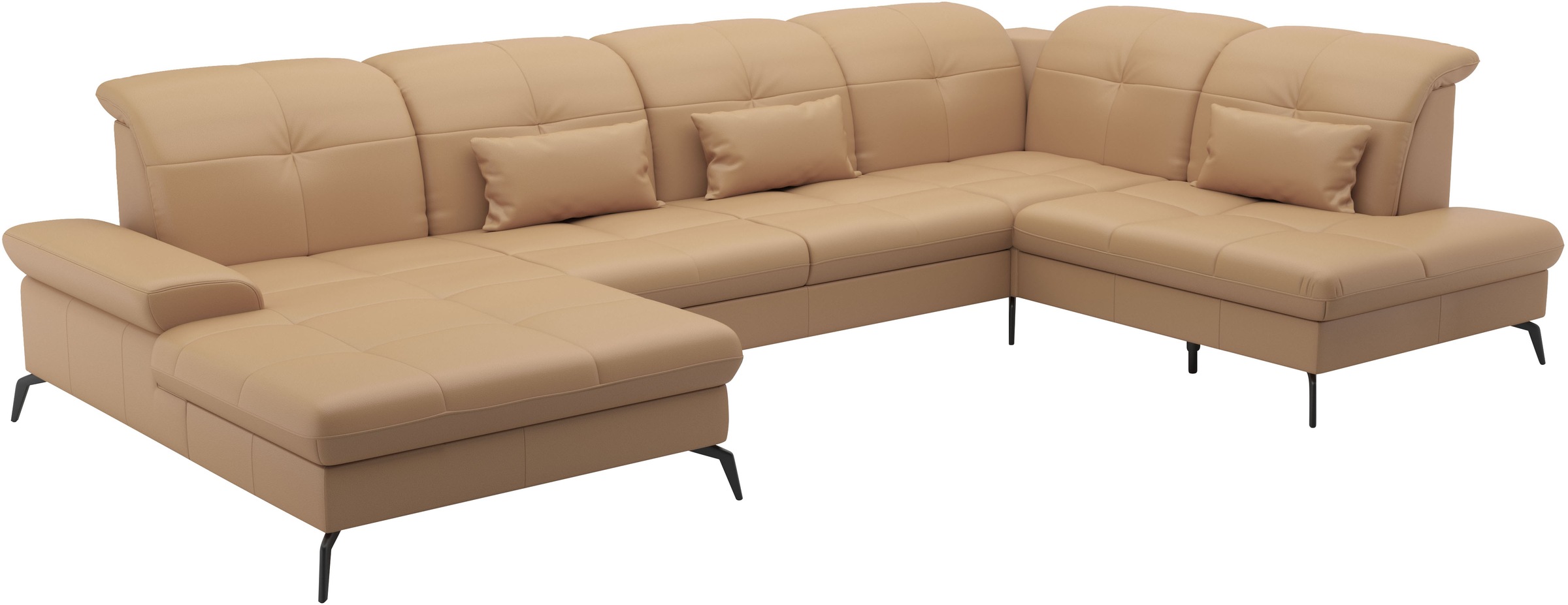 sit&more Wohnlandschaft »Amica«, inkl Sitztiefenverstellung und Armteilverstellung