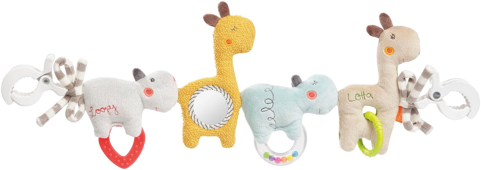 Kinderwagenkette »Classic Stars, Loopy & Lotta«