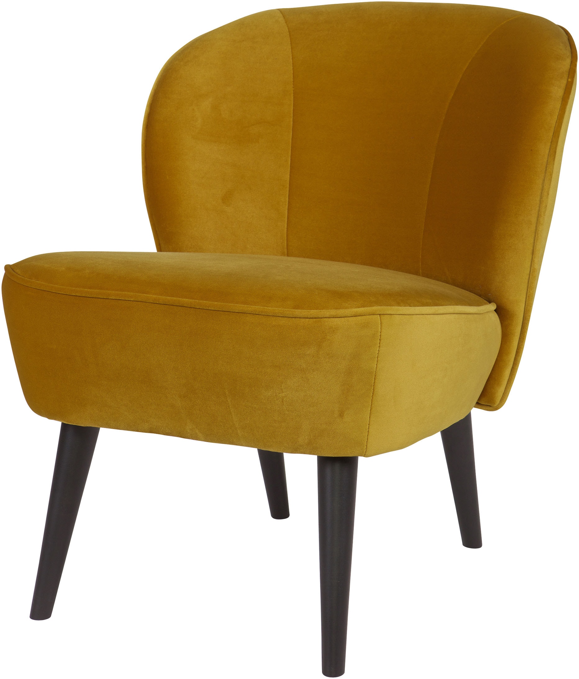 WOOOD Sessel »Sara«, weich gepolstert, 4-Fuß Gestell, H 71 cm x B 59 cm günstig online kaufen