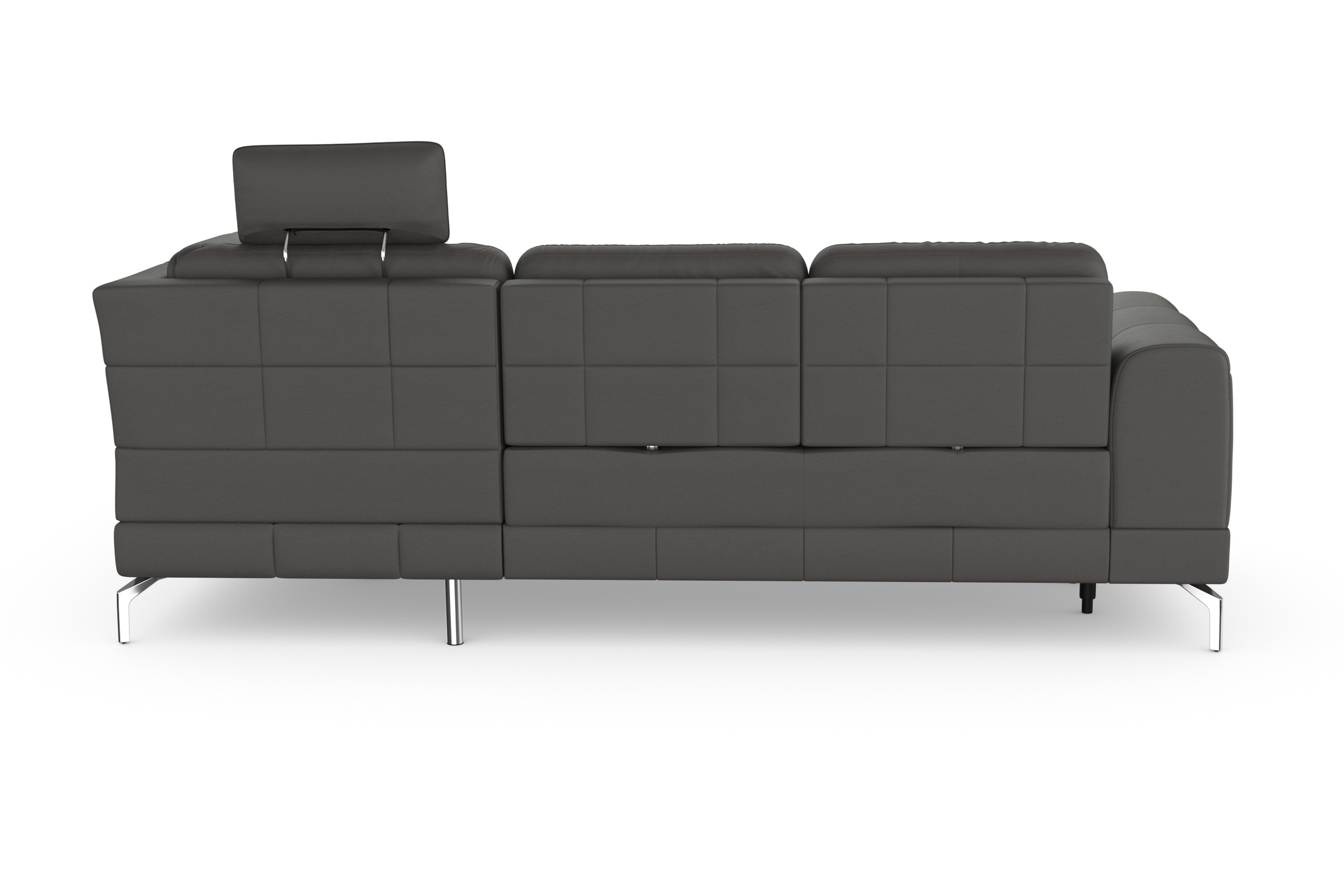 sit&more Ecksofa »Bendigo L-Form«, inklusive Sitztiefenverstellung, Bodenfreiheit 15 cm, in 2 Fußfarben