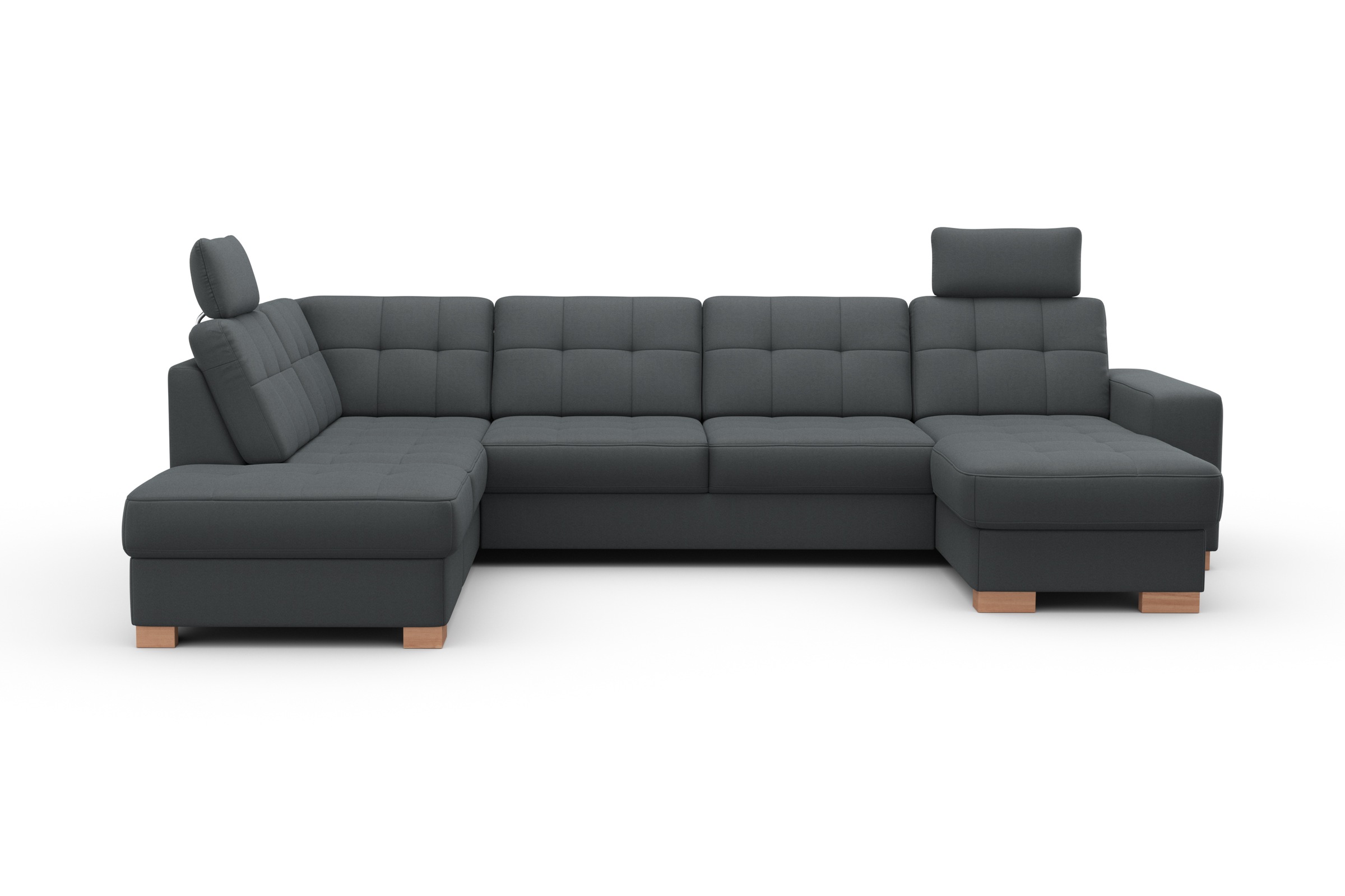 sit&more Wohnlandschaft »Quincy U-Form«, wahlweise mit Bettfunktion und Bettkasten