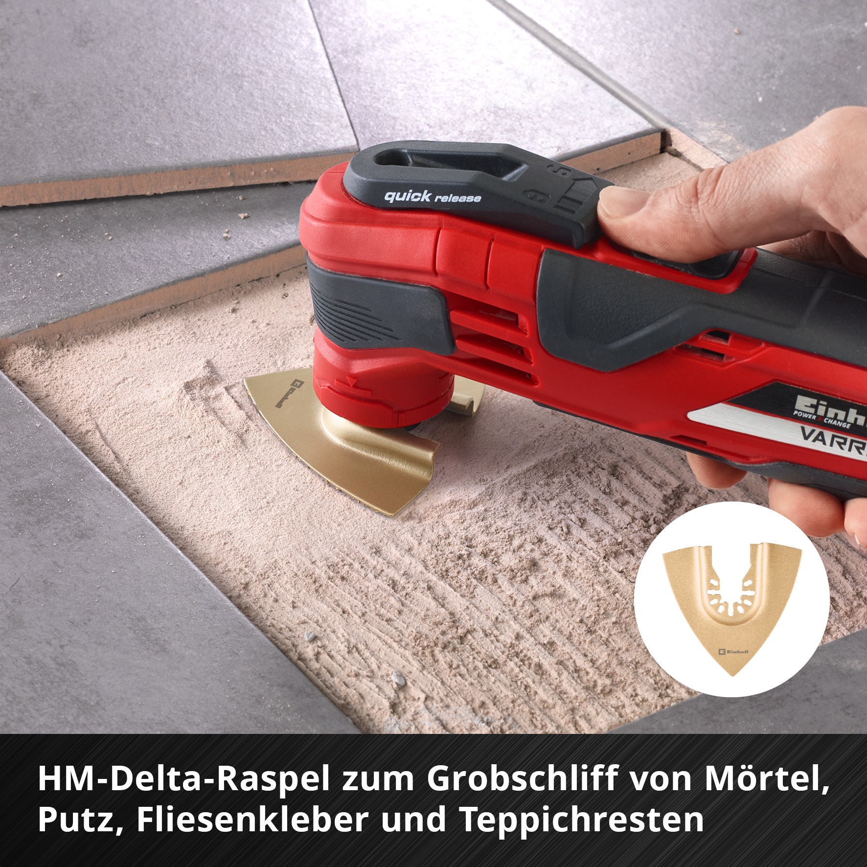 Einhell Tauchsägeblatt »XXL-CASE« 70-tlg. Multitool-Set