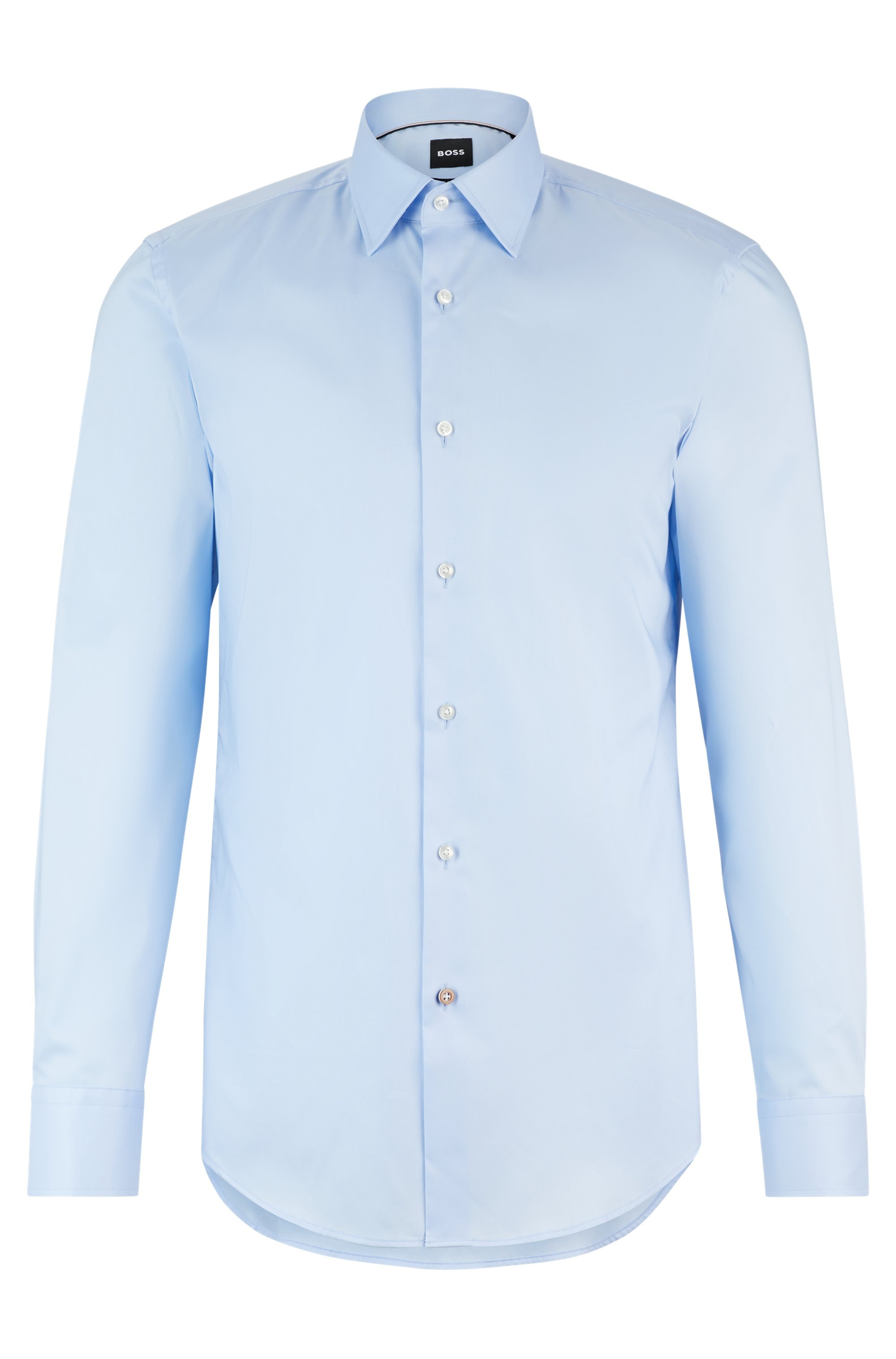 BOSS Businesshemd Kentkragen, Slim Fit, bügelleicht