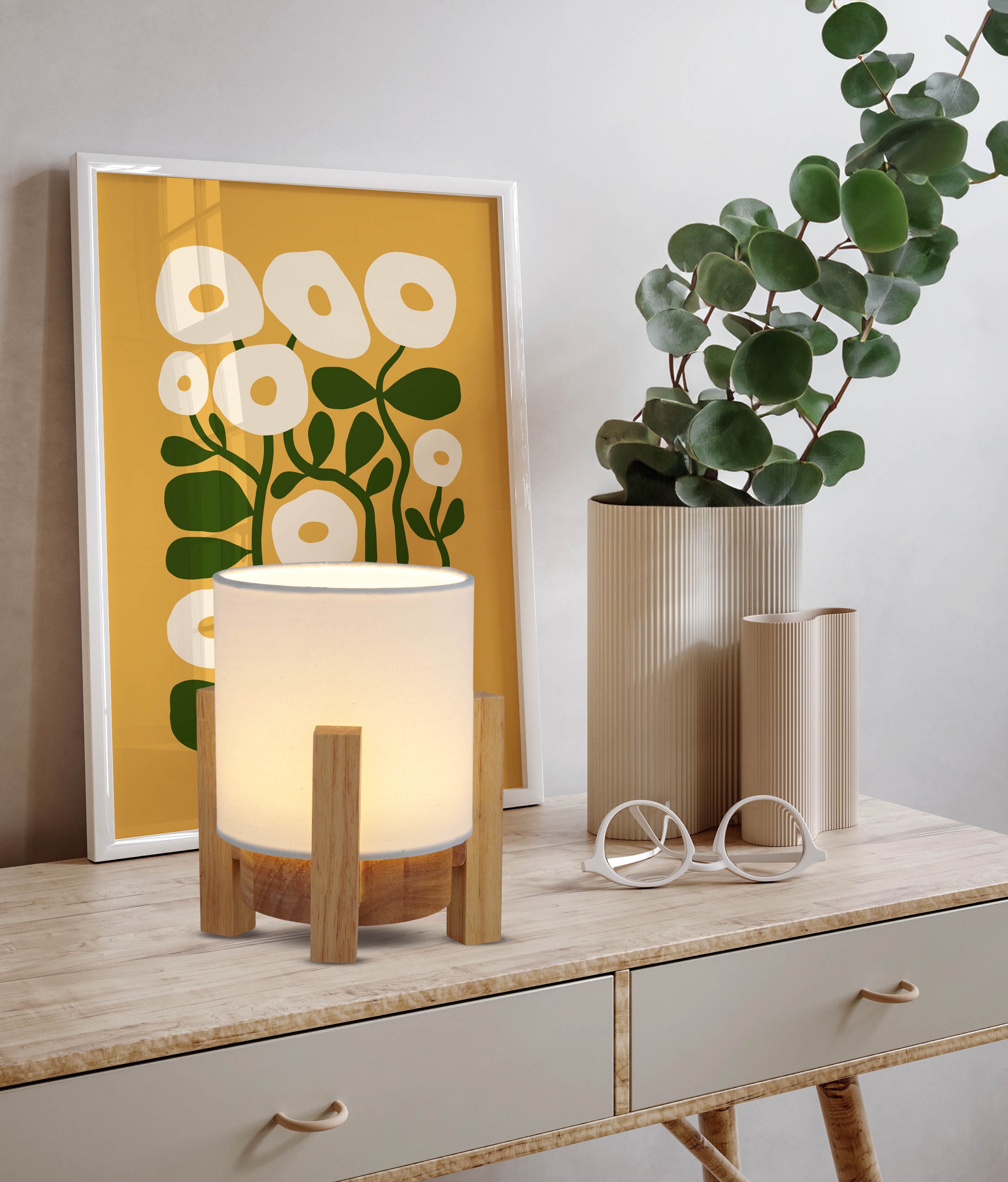näve LED Tischleuchte »Matida«, 1 flammig, Leuchtmittel LED-Modul   LED wec günstig online kaufen