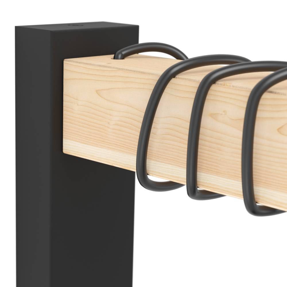 EGLO Wandleuchte »TOWNSHEND«, 1 flammig, Leuchtmittel E27 | ohne Leuchtmittel, Wohnzimmer, Esszimmer, Flur, 1-flammig, 21,5x6,5x19cm