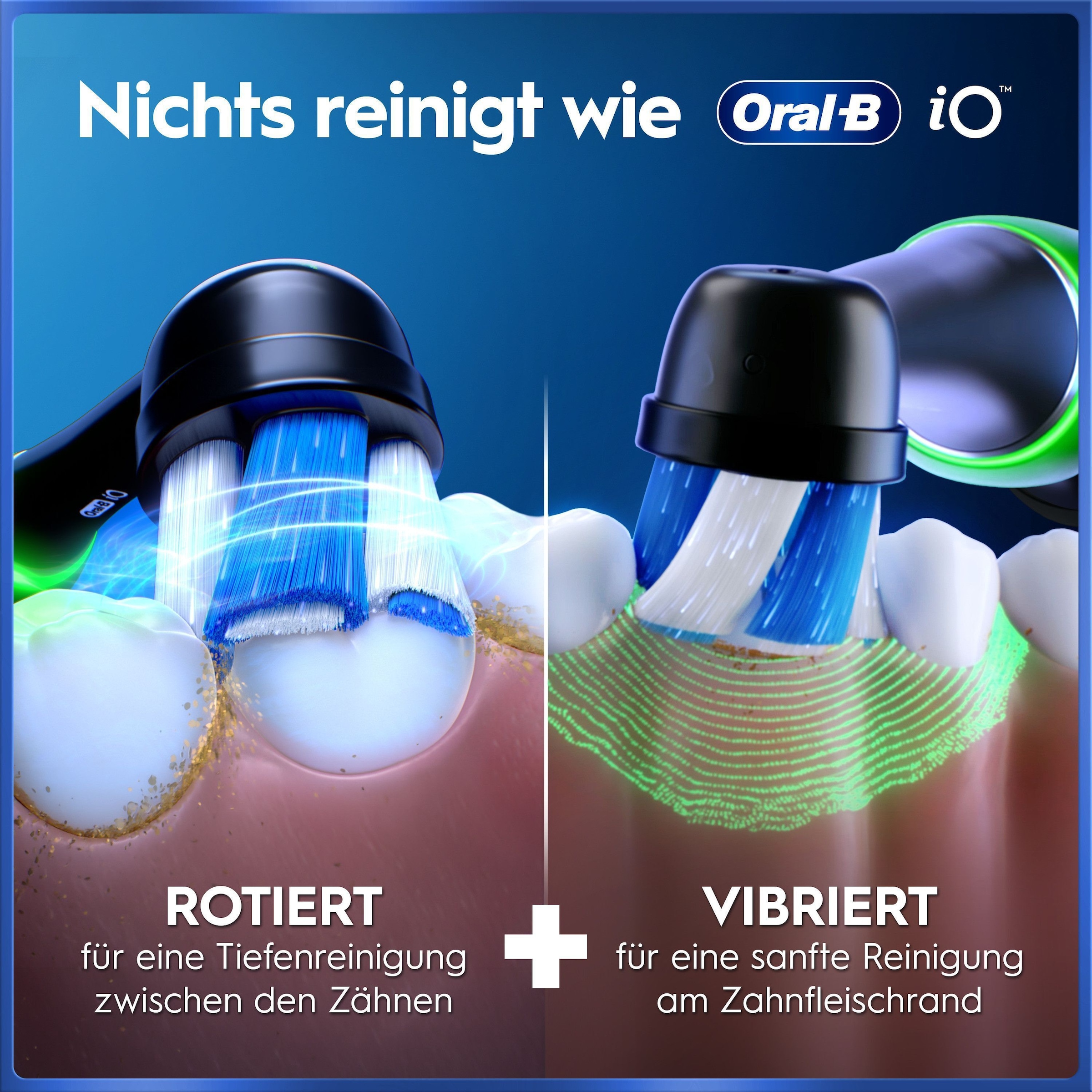 Oral-B Elektrische Zahnbürste »Oral-B iO Series 5« 1 Stk. Aufsteckbürsten Langanhaltender Akku | Reise-Etui | Aufsteckbürstenhalter
