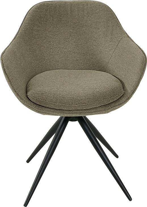 K+W Komfort & Wohnen Drehstuhl »ZOOM«, Flachgewebe Q2 2250, 4-Fuß Drehstuhl günstig online kaufen