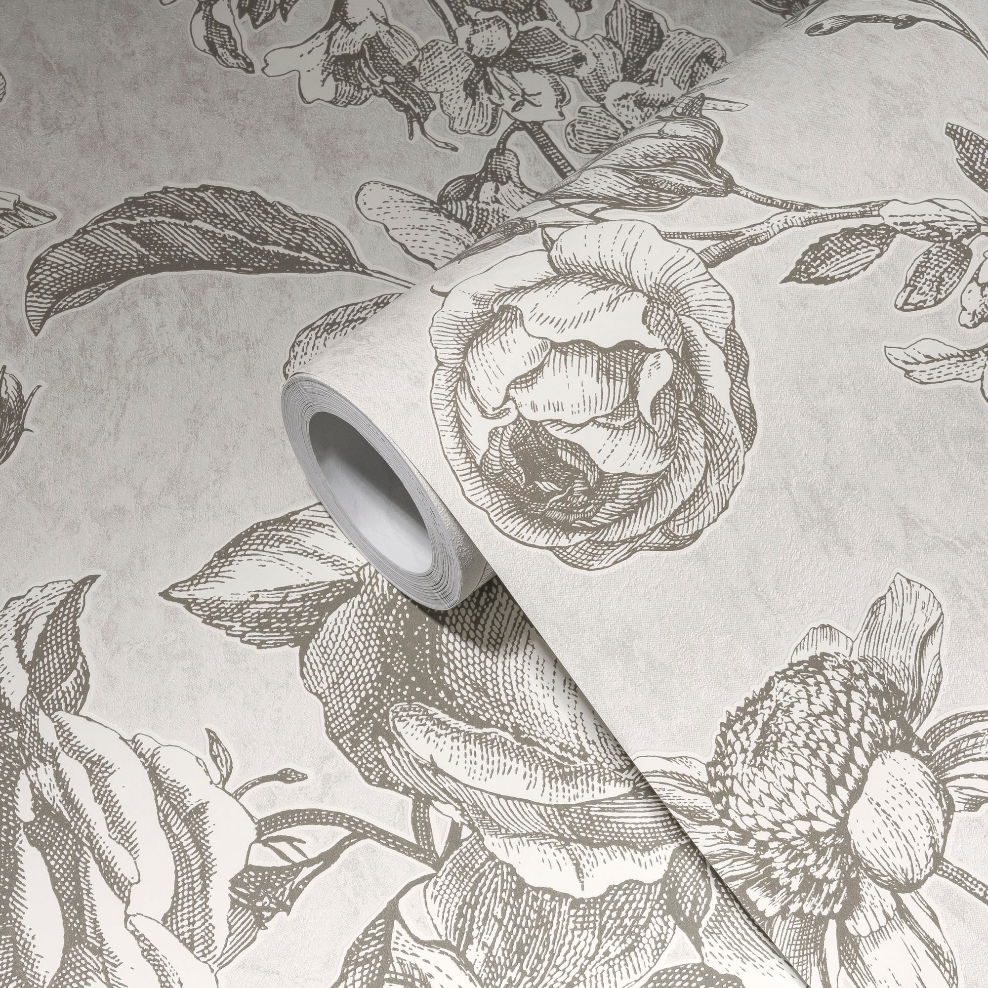 living walls Vliestapete »My Home My Spa«, geblümt-floral-natürlich, Floral Tapete Blumen Tapeten Wohnzimmer Schlafzimmer Küche Design Büro