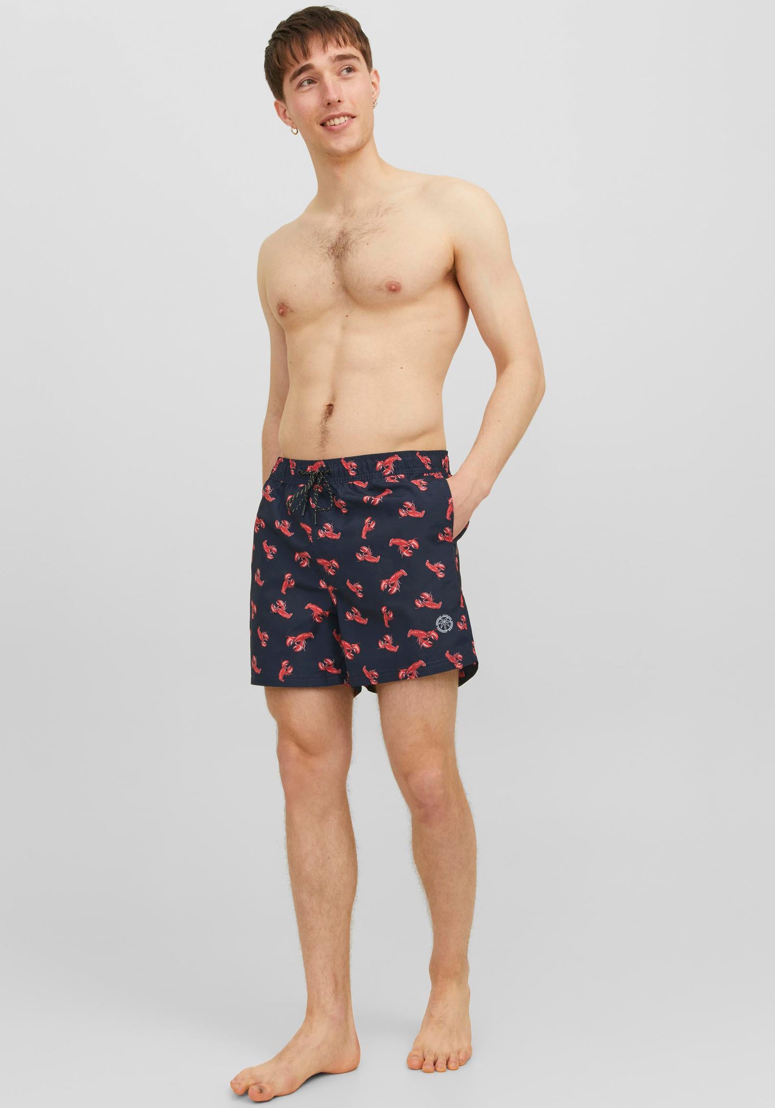 4. Bild von Jack & Jones Badeshorts »JPSTFIJI JJSWIM AOP LY SN«