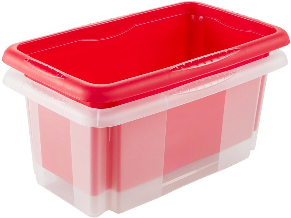 keeeper Organizer »emil«, (Set, 4 St.), Aufbewahrungsbox, 7 L, mit Deckel, hochwertiger Kunststoff