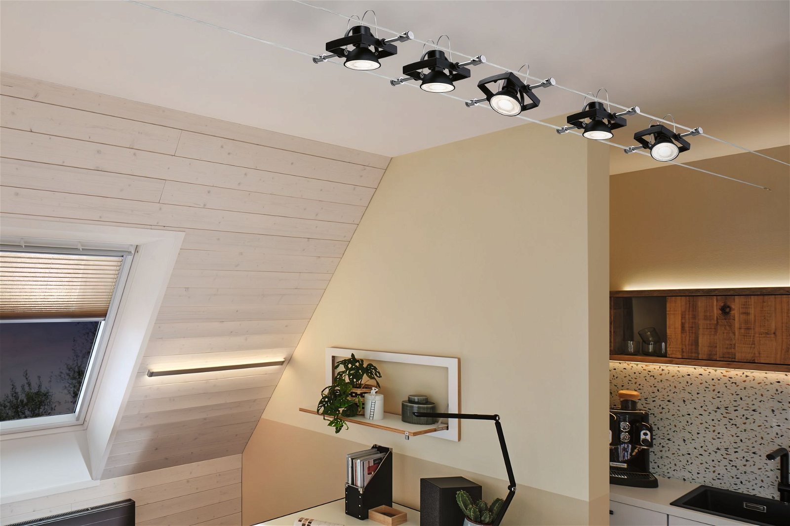 Paulmann LED-Leuchtmittel »3er Set 450lm 2700K 36° grau 12V«, 3 St., Warmweiß