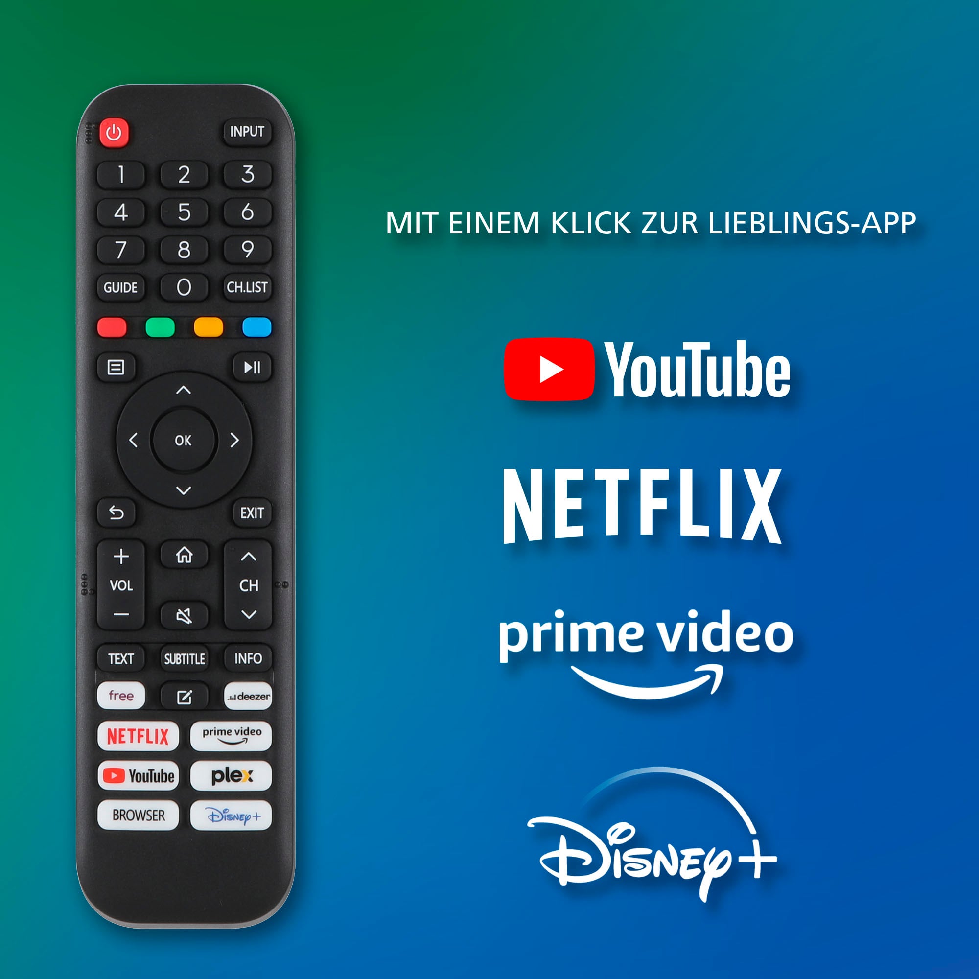 JVC DLED-Fernseher »LT-32VDF5455«, Full HD, Smart-TV