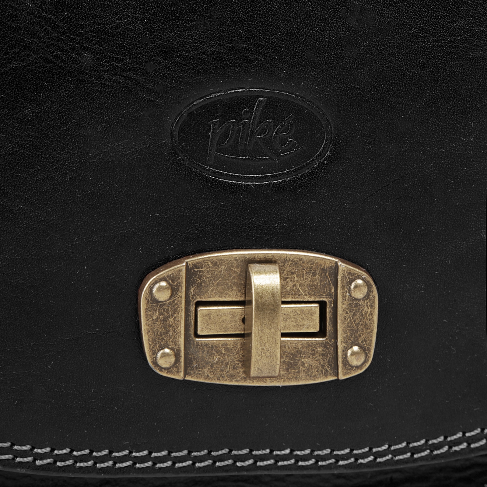 Piké Umhängetasche, echt Leder, Made in Italy