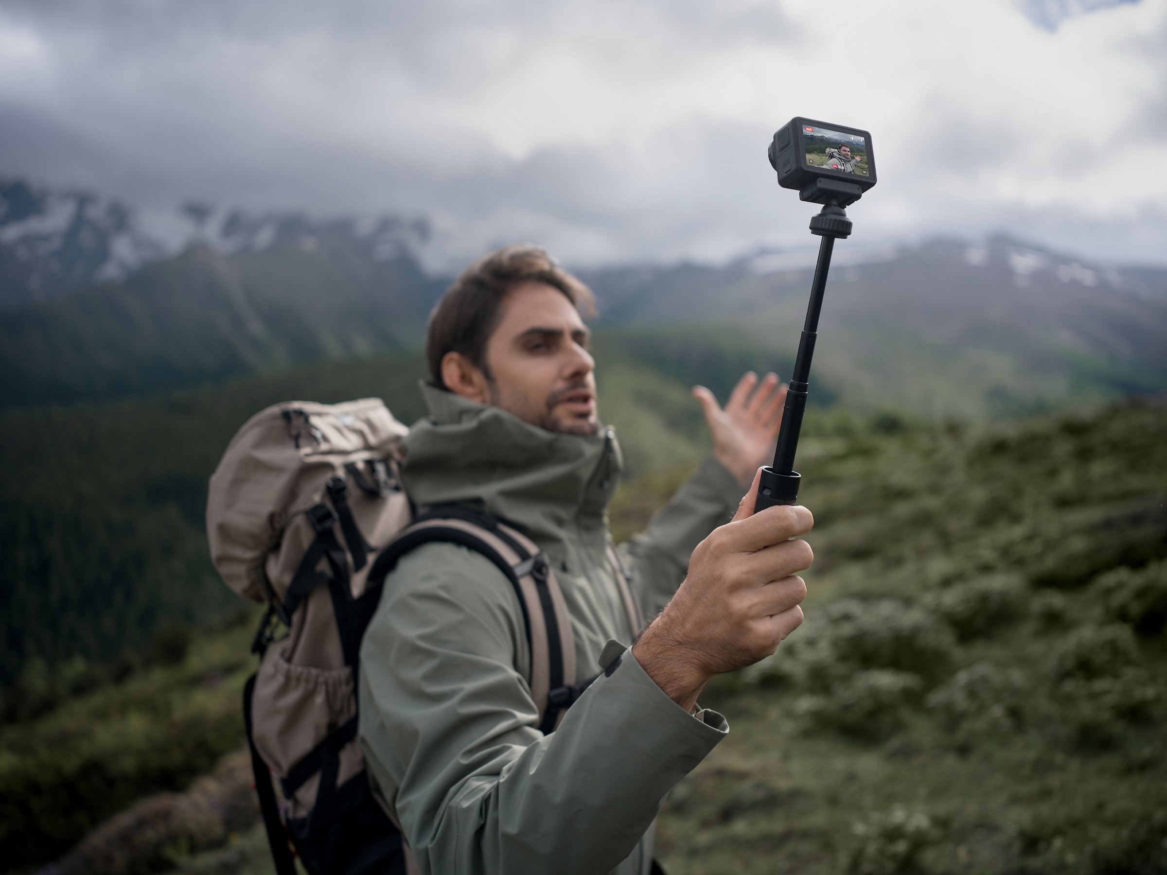 DJI Camcorder »Osmo Action 5 Pro Advanced Combo - OTTO Exklusiv-Bundle« 4K Ultra HD Bluetooth