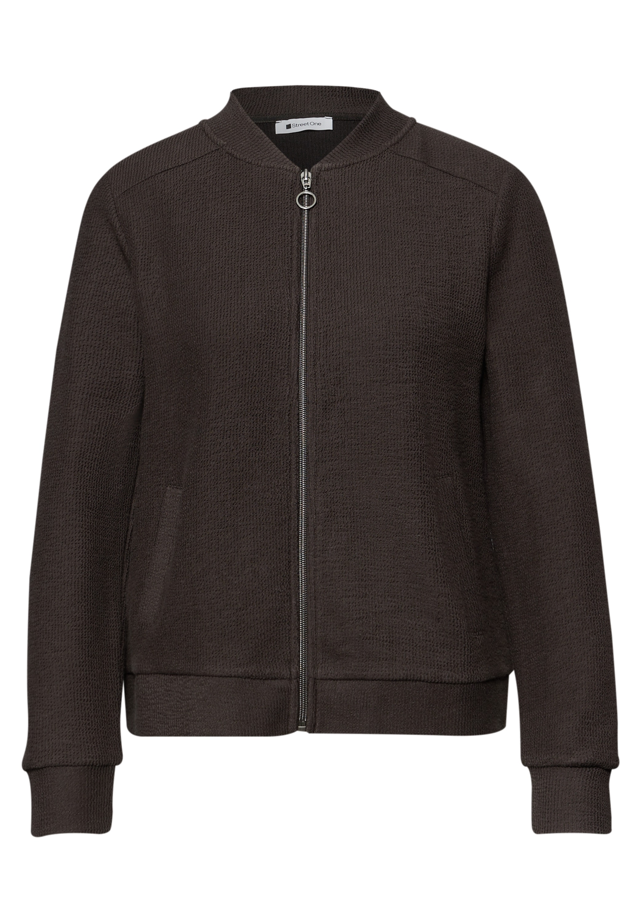 STREET ONE Blouson ohne Kapuze mit Zipper und Struktur