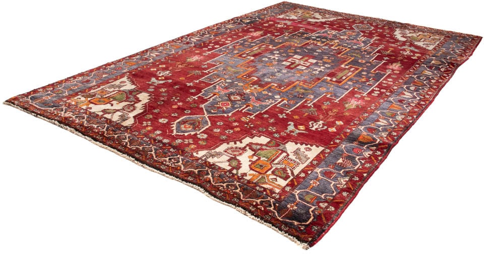 morgenland Orientteppich »Perser - Nomadic - 338 x 220 cm - dunkelrot«, rec günstig online kaufen