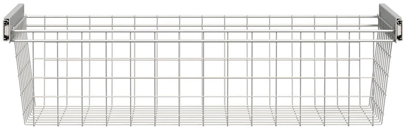 FORTE Innenschublade Wäschekorb, platzsparend, einfache Montage, Metall