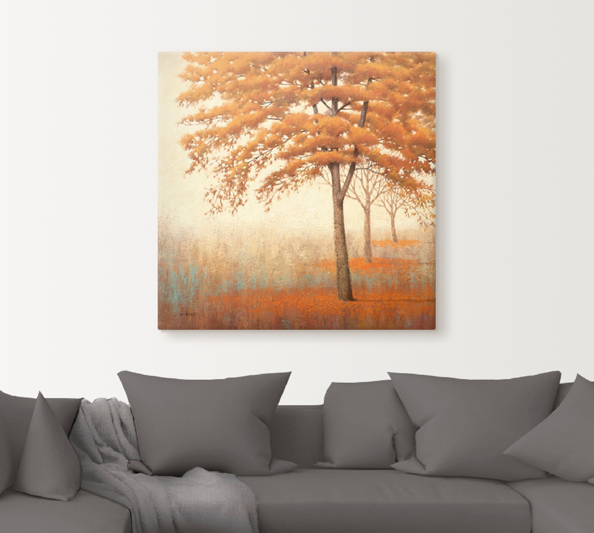 Artland Wandbild »Herbst Baum I«, Bäume, (1 St.), als Leinwandbild, Poster in verschied. Größen