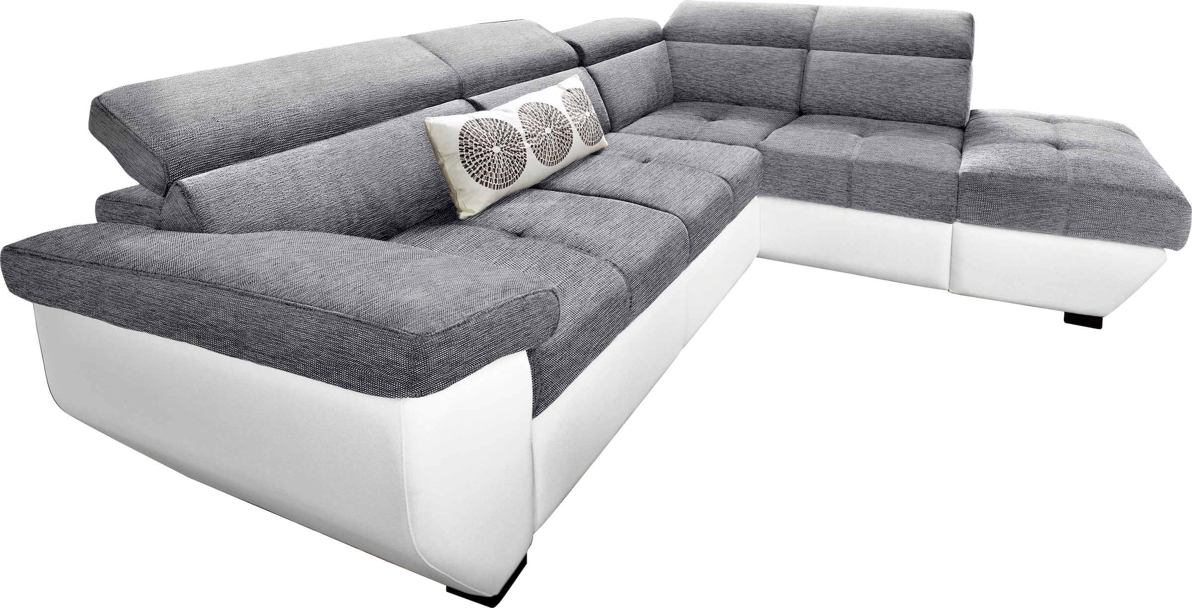COTTA Ecksofa »Speedway L-Form«, mit Kopfteilverstellung, wahlweise mit Bettfunktion & Bettkasten