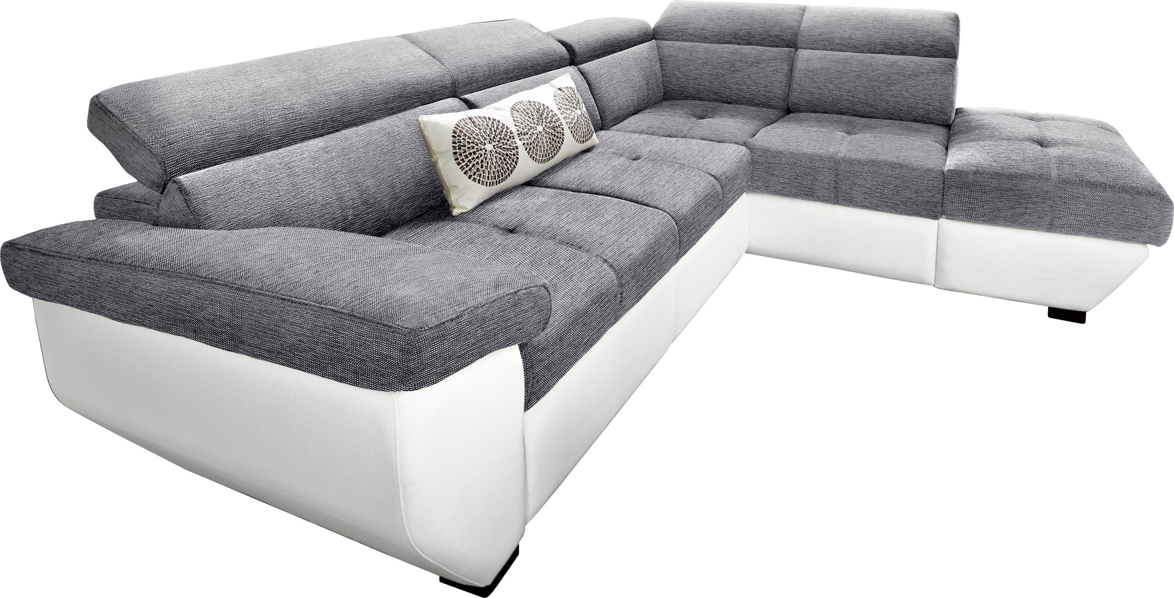 COTTA Ecksofa »Speedway L-Form«, mit Kopfteilverstellung, wahlweise mit Bet günstig online kaufen