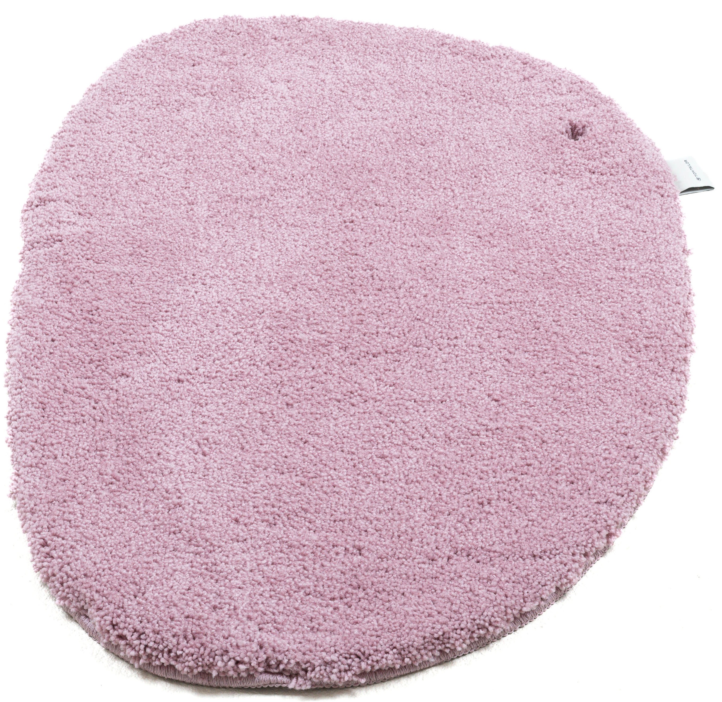 TOM TAILOR HOME Badematte »Cozy Bath UNI«, rutschhemmend beschichtet, fußbodenheizungsgeeignet, Badteppich, Uni Farben, rechteckig, rund und oval erhältlich