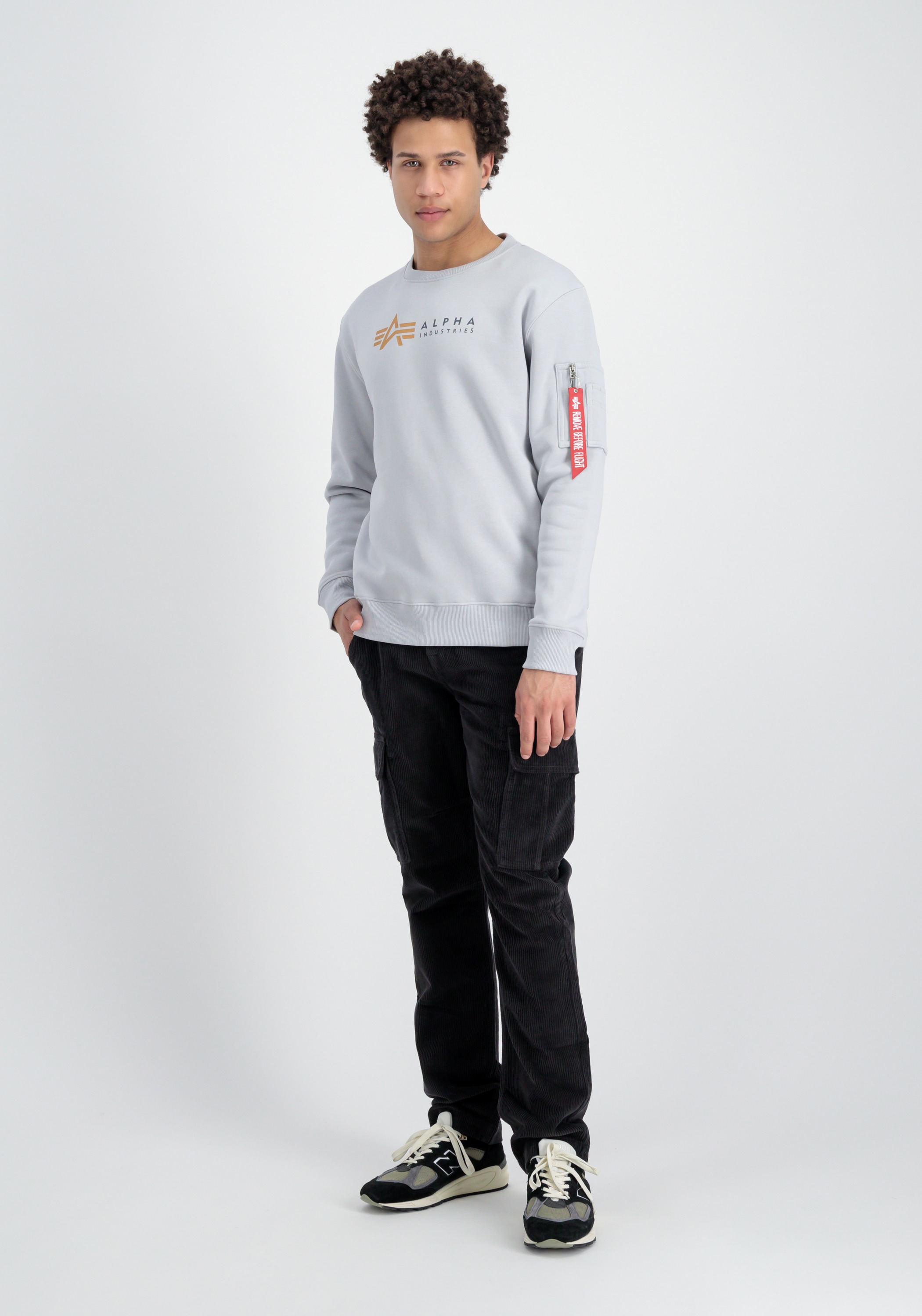Alpha Industries Sweater »Alpha Industries Men - Sweatshirts Alpha Label Sweater«