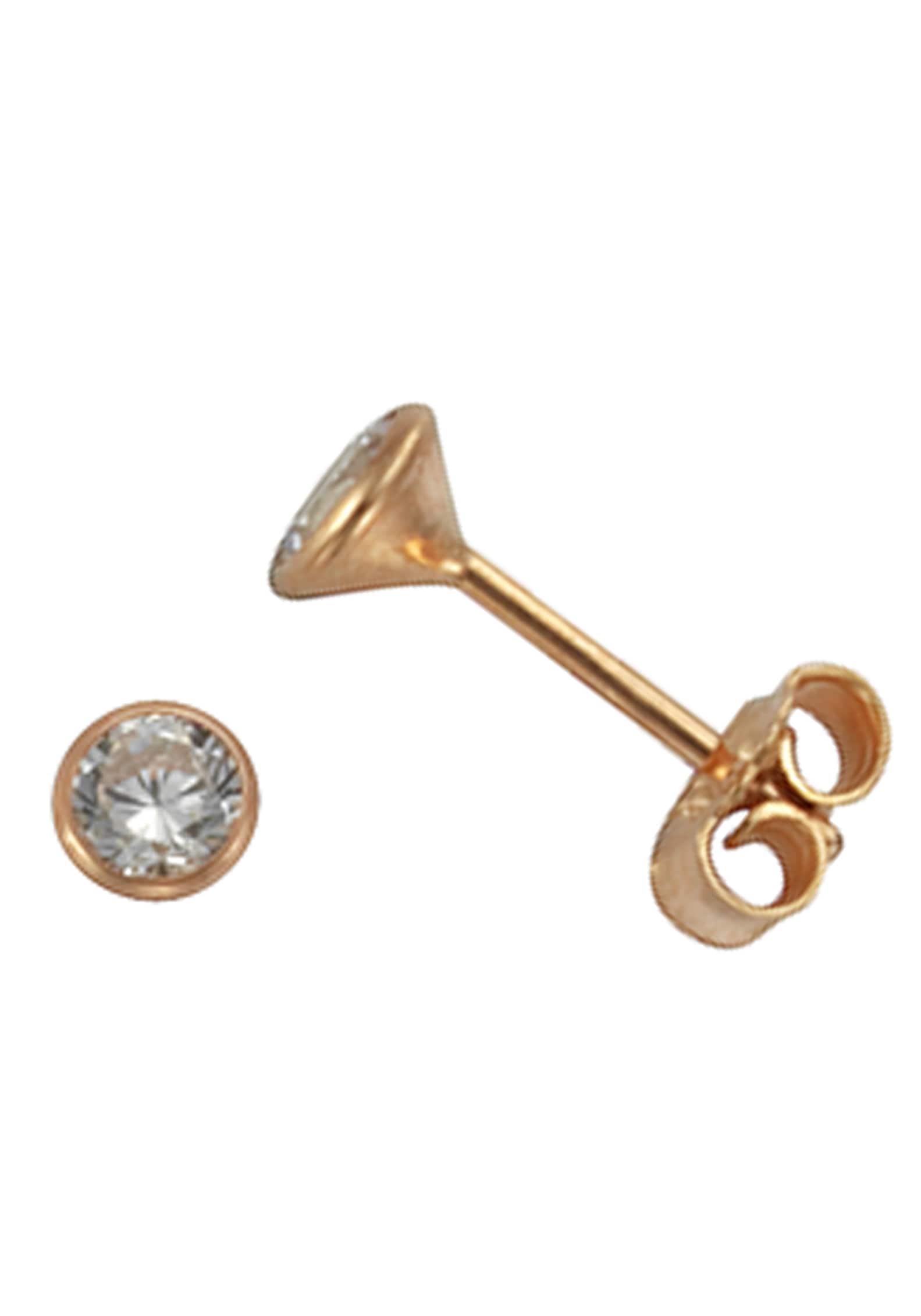 Firetti Paar Ohrstecker »Schmuck Geschenk Silber 925 Ohrschmuck Solitär«, mit Zirkonia (synth.)